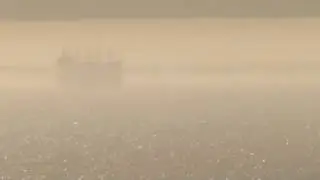 Superior mirage transform a cargo ship into a flying Dutchman