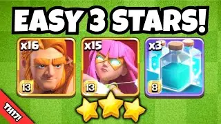 This DOUBLE Super Troop Army DOMINATES with HEROIC TORCH! | Clash of Clans 