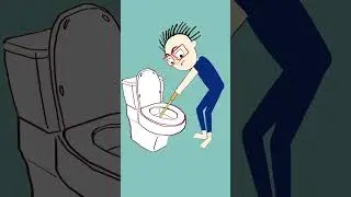 Where's the toilet brush? #animation