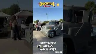 ТЯЖЕЛЫЕ АВТОМОБИЛИ-ХОТ-РОДЫ на выставке DUCKTAIL RUN SHOW, КАСТОМНЫЕ БОЛЬШИЕ АВТОМОБИЛИ, ДОРОЖНЫЕ...