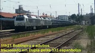 Comboios em Vilar Formoso - 11jul22