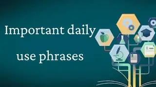 Learn Turkish | Important daily use phrases in Turkish 2 🇹🇷🇹🇷