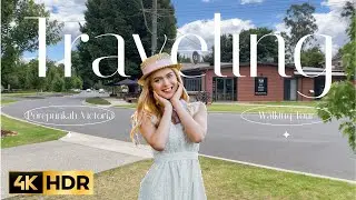 Porepunkah Victoria Australia Walking Tour  4K