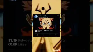 Jujutsu kaisen new tweet template edit