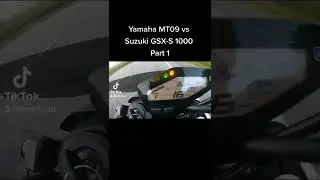 Yamaha mt09 vs gsx-s 1000 (pure sound quickshifter)