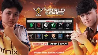 MUNDIAL DE FREE FIRE | FFWS GLOBAL FINALS 2025 | RODADA 1 | GRUPO A x C |  AO VIVO #freefire