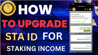 STA Token new update पुराने I'd को upgrade कैसे करें । Jai STA&nbsp;#crypto&nbsp;#Token