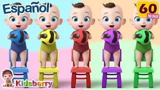 🌈🎨 Canci&oacute;n de los Colores | Rimas Infantiles y Canciones | Canciones Infantiles de Kidsberry Espa&ntilde;ol