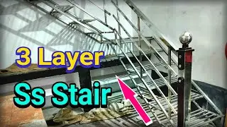 Stainless Steel Stairs With Railing!