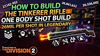 The Division 2 | TINKERER ONE SHOT RIFLE BUILD that you must try!