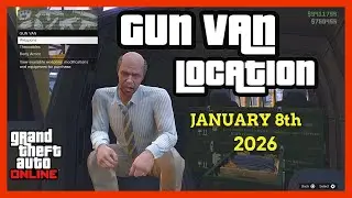 Gun Van Location Today | January 8th 2026 | GTA 5 ONLINE | STUN GUN IN STOCK 🔫🚐