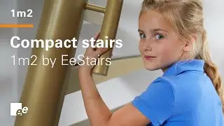 Compact Stairs | 1m2 by EeStairs