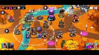Castle Creeps TD: Chapter 14 - Level 56: Holy Warriors ( 3 Stars Without Sentinel )
