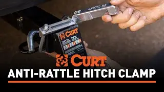 CURT Anti-Rattle Hitch Clamp | No Tools Needed