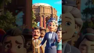 Tour the Palace of Fine Arts: Reimagined with Google AI Video!