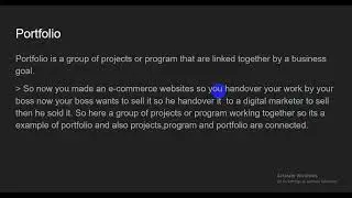 Relation With Project Program Portfolio Bangla | Rs Saurav
