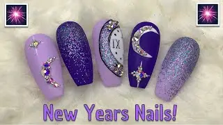 New Years Clock Face Nails | Nail Sugar | Nailchemy