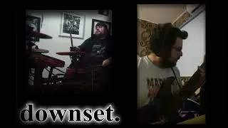 Downset   Sangre de mis manos Guitar and Drum Cover