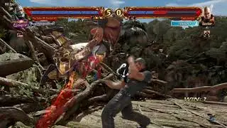 Bryan Mid Pain qcf 1+2 Hanged The Opponent