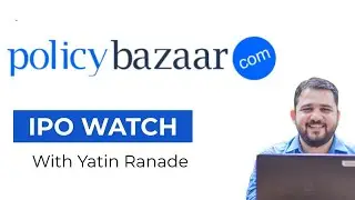 Policy Bazaar IPO (Live Stream Recording )