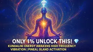 ONLY 1% Unlock This! 💎 Kundalini Energy Awakens High Frequency Vibration | Pineal Gland Activation