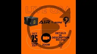 iDRY AIR & AIRmini Live Webinar Replay