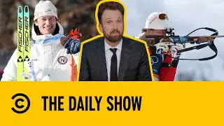 Norwegian Olympian Sturla Holm Confesses To Cheating In Post-Win Interview | The Daily Show