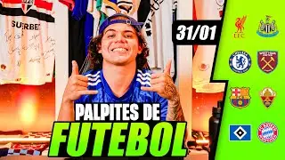 PALPITES DE FUTEBOL PARA HOJE 31/01/2026 &ndash; BILHETE PRONTO DO IMPERADOR | APOSTAS ESPORTIVAS