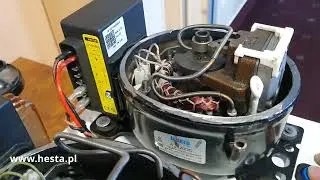 Холодильный компрессор с электронным контроллером для автомобильного холодильника с 12 В и 24 В