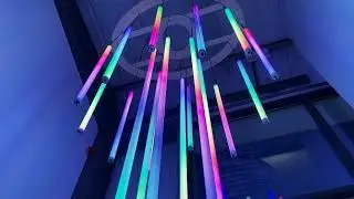 Chronos by Tagra&reg; 360&deg; RGB  Pixel LED Tube Light