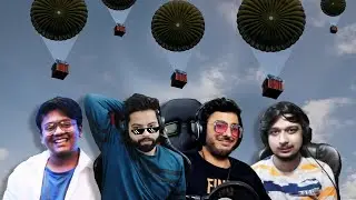 PUBG moments ft. CarryMinati, Gareeb & Daddy Cool
