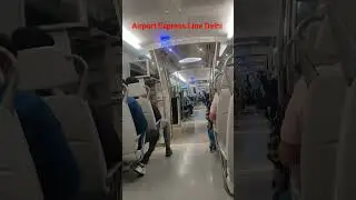fastest metro of India Airport express Line#delhimetro#metro#delhiairport#😱😱😱