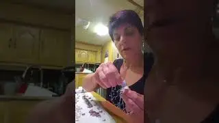 Как сделать цветок из ракушки Cocquina