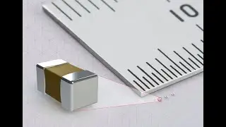 World's Smallest SMD component 008004 - 0.25 x 0.125 mm