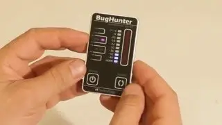 Детектор скрытых жучков, видеокамер и прослушивающих устройств BugHunter Professional CR-01 Карточка