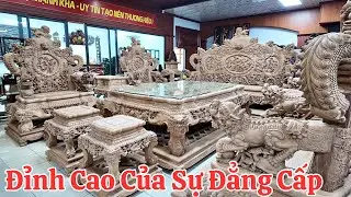 Siêu Phẩm Rồng đỉnh Đỉnh Cao Của Sự Đẳng Cấp  ( đồ gỗ đồng kỵ mạnh kha )