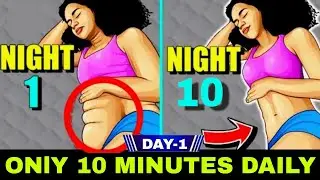 DAY-1 | 10 DAYS 10 MINUTES | Weight Lose Challenge 🔥 Housewife Exercise