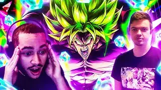 @Rhymestyle BLESSED THESE LEGENDARY FINISH BROLY SUMMONS!? | Dragon Ball Legends