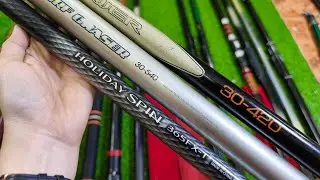 Video 1095: Cần Lục nhật Chỉ Từ 3xx, Cần Shimano Spin, Daiwa cứng CX 