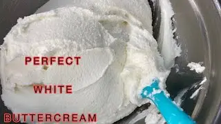 Как приготовить белый масляный крем | Яркий белый, гладкий и воздушный крем