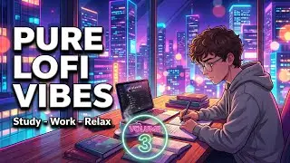 Rainy Lofi Study Mix | 1 Hour Deep Focus Beats - Vol. 3