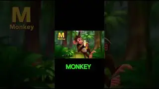 Marvelous M Words  Mountain🏔️, Moon🌙 & Monkey 🐵