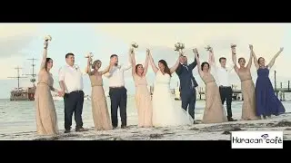 Huracan Cafe Punta Cana beach wedding - VPC Wedding Films