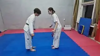 двухшаговый спаринг (и бо массоги)