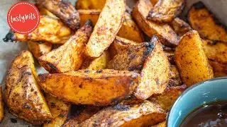 Ultimatives KARTOFFEL WEDGES Rezept für knusprige Country Potatoes! 🍟