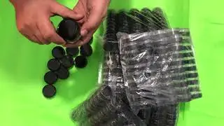 Pack of 12 Empty Cosmetic Containers Cream Pot Jar Refillable Acrylic 10g or 20g wholesale price