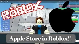 Roblox Roleplay - WORKING AT THE APPLE STORE!! - Apple Store Tycoon - Alexander Bosko