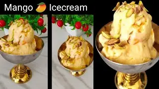 Mango icecream 🍦 Recipe Simple and easy way | Mango icecream| Cooking Philosophy
