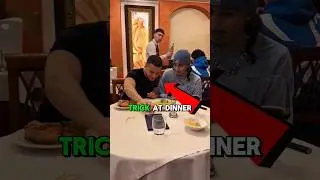 Waiter Hypnotized by Crazy Dinner Magic Trick 😱🐍 #shorts