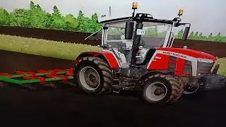 Jeudi  15 janvier   christophe aube  patron  massey ferguson  dyna  7 je retourne le  fumier 